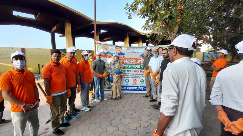 सेवा संकल्प अभियान के तहत आयोजित हुआ व्यापक स्वच्छता अभियान