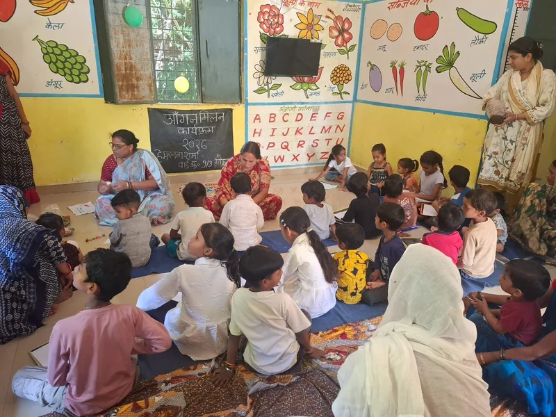 गोहद, मौ एवं लहार में हुआ ऑंगन मिलन सेवा कार्यक्रम